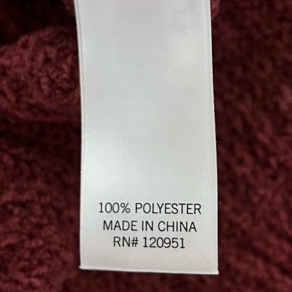 SO V-neck chenille tunic sweater - Picture 7 of 7